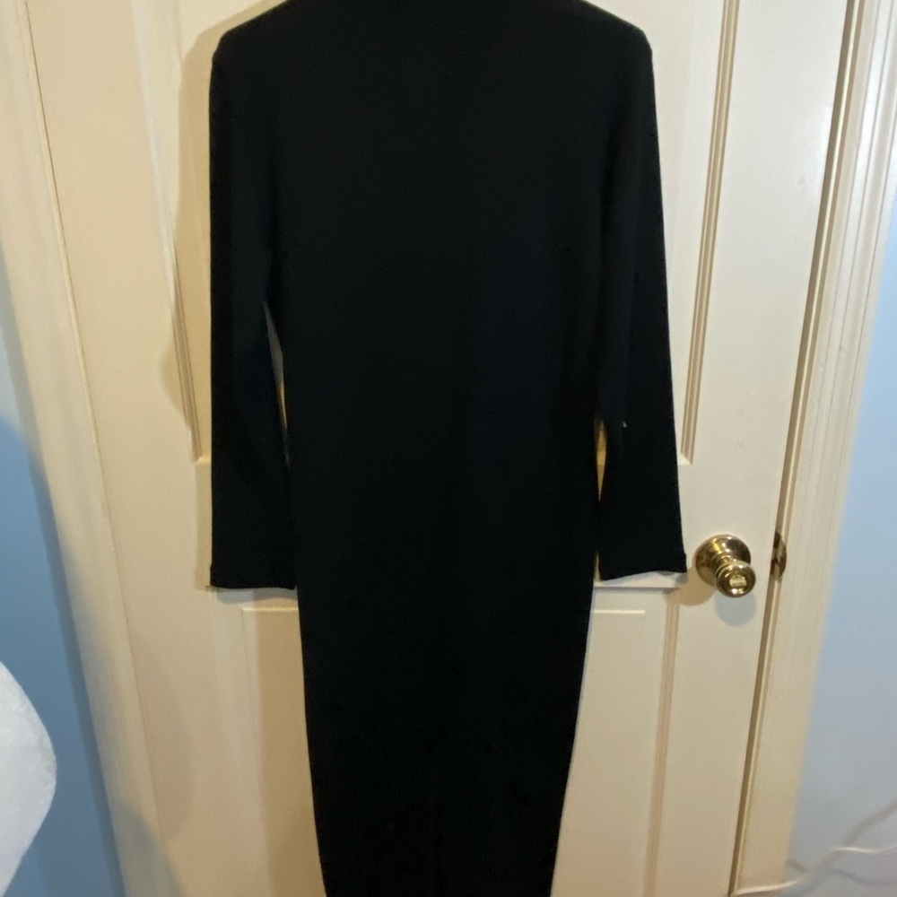 Vintage Maggie London Wool Blend Sweater Dress SIZE SMALL - Picture 3 of 5